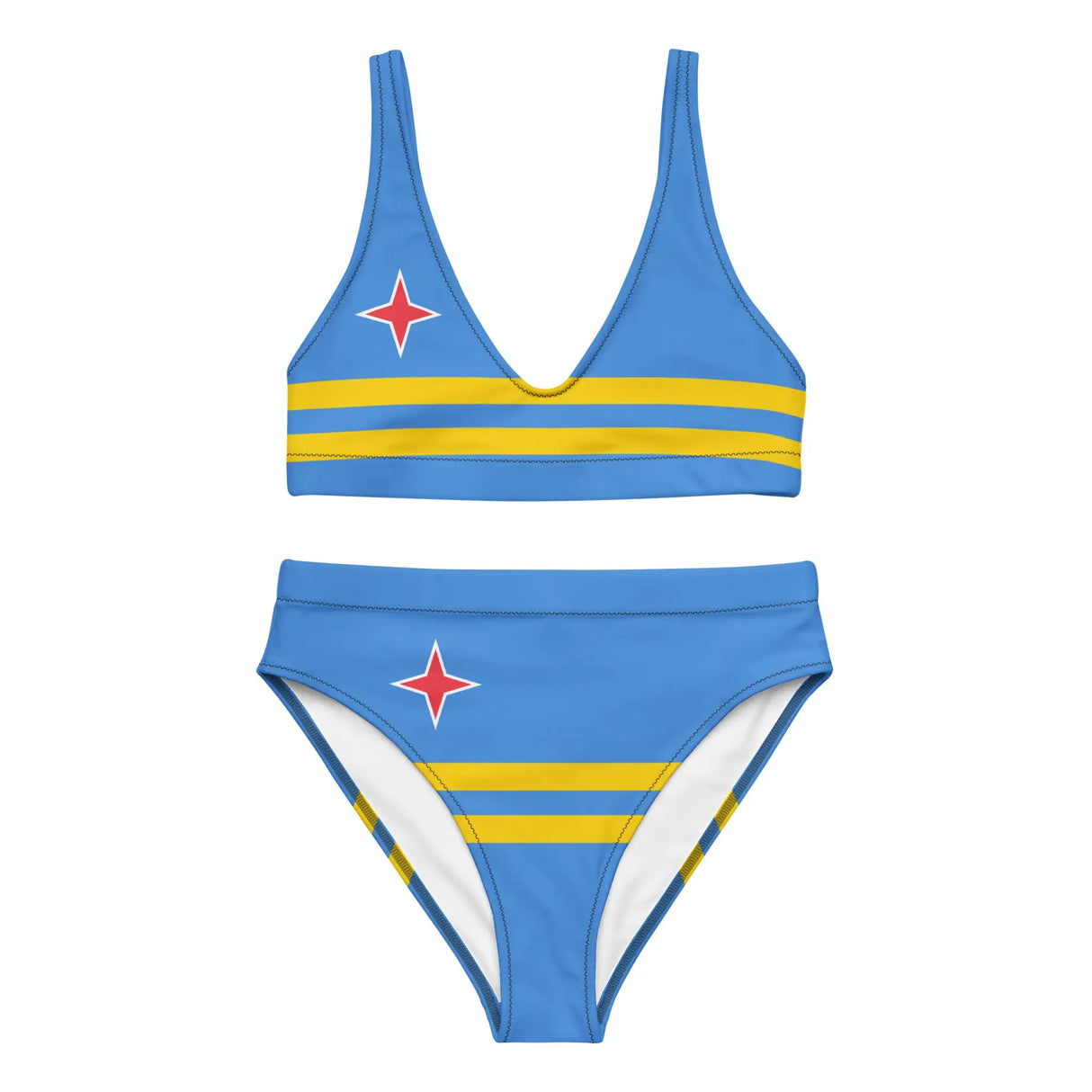 Maillot de bain femme aruba polyester recyclé uv plage