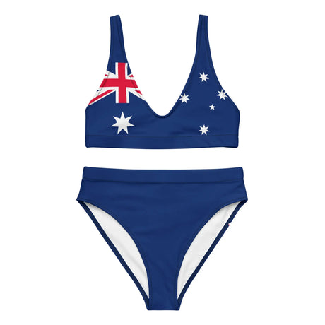 Maillot de bain femme australie motif drapeau protection uv