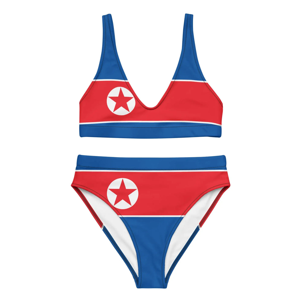 Maillot de bain femme corée du nord polyester recyclé