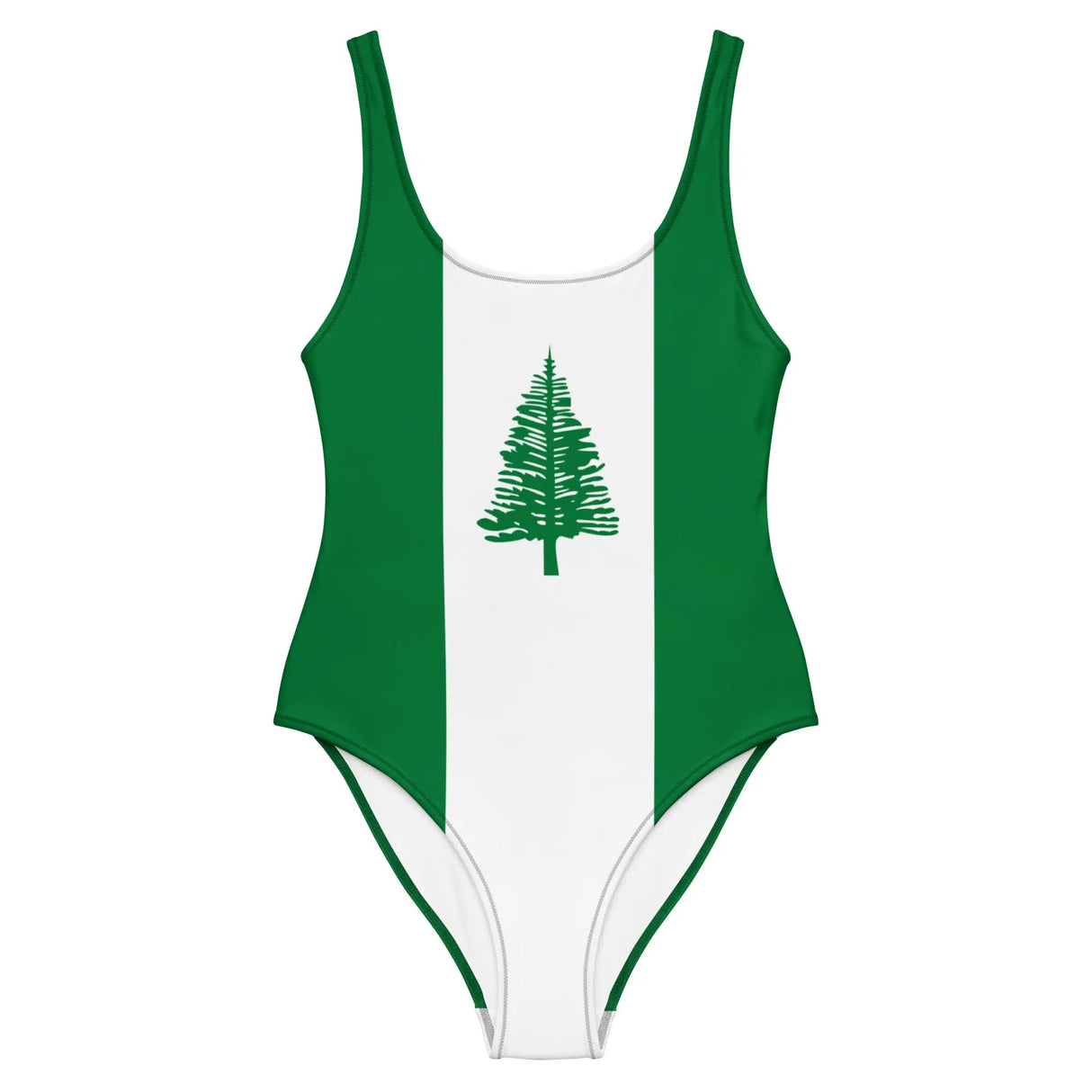 Maillot de bain femme drapeau île norfolk coupe brésilienne