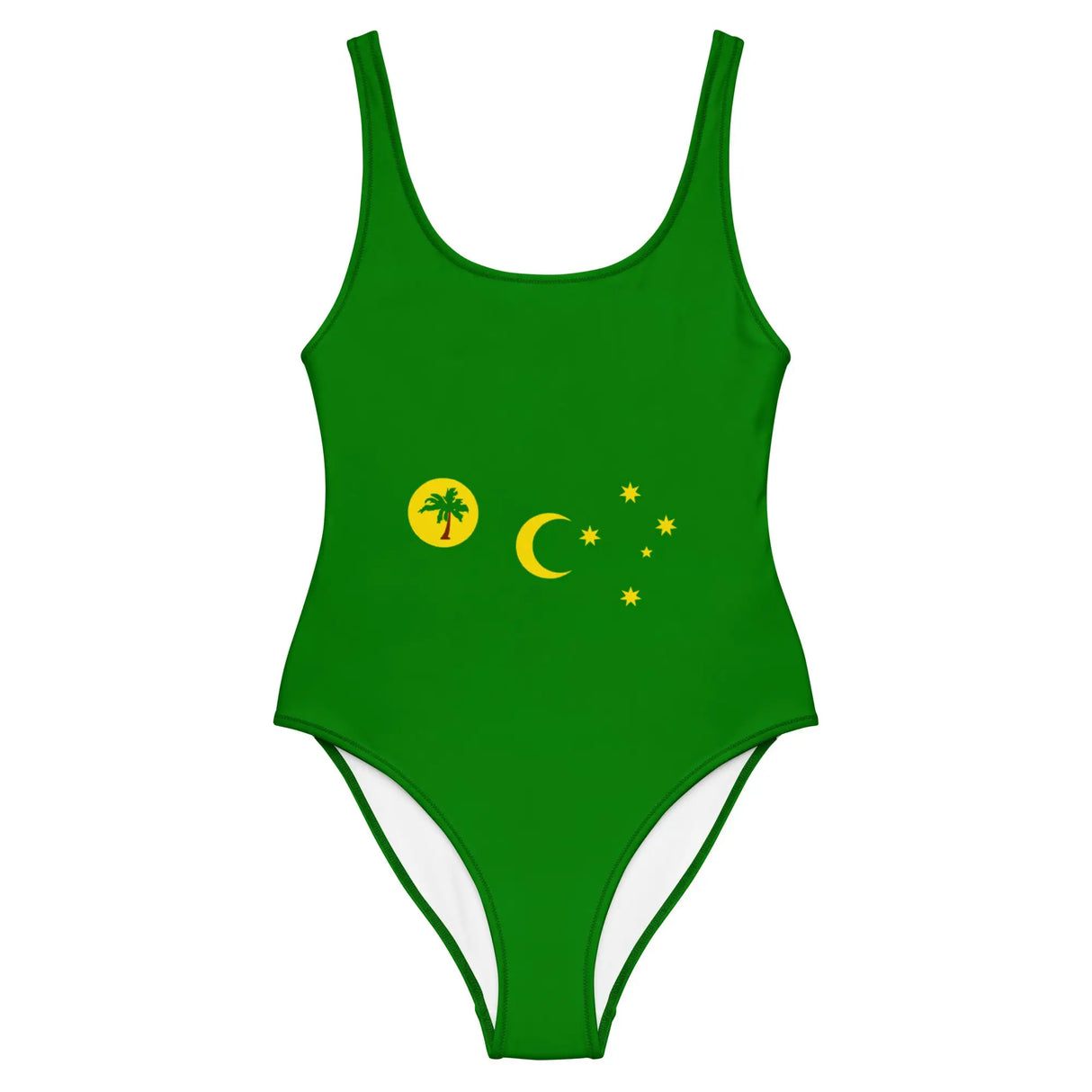 Maillot de bain femme drapeau îles cocos coupe brésilienne