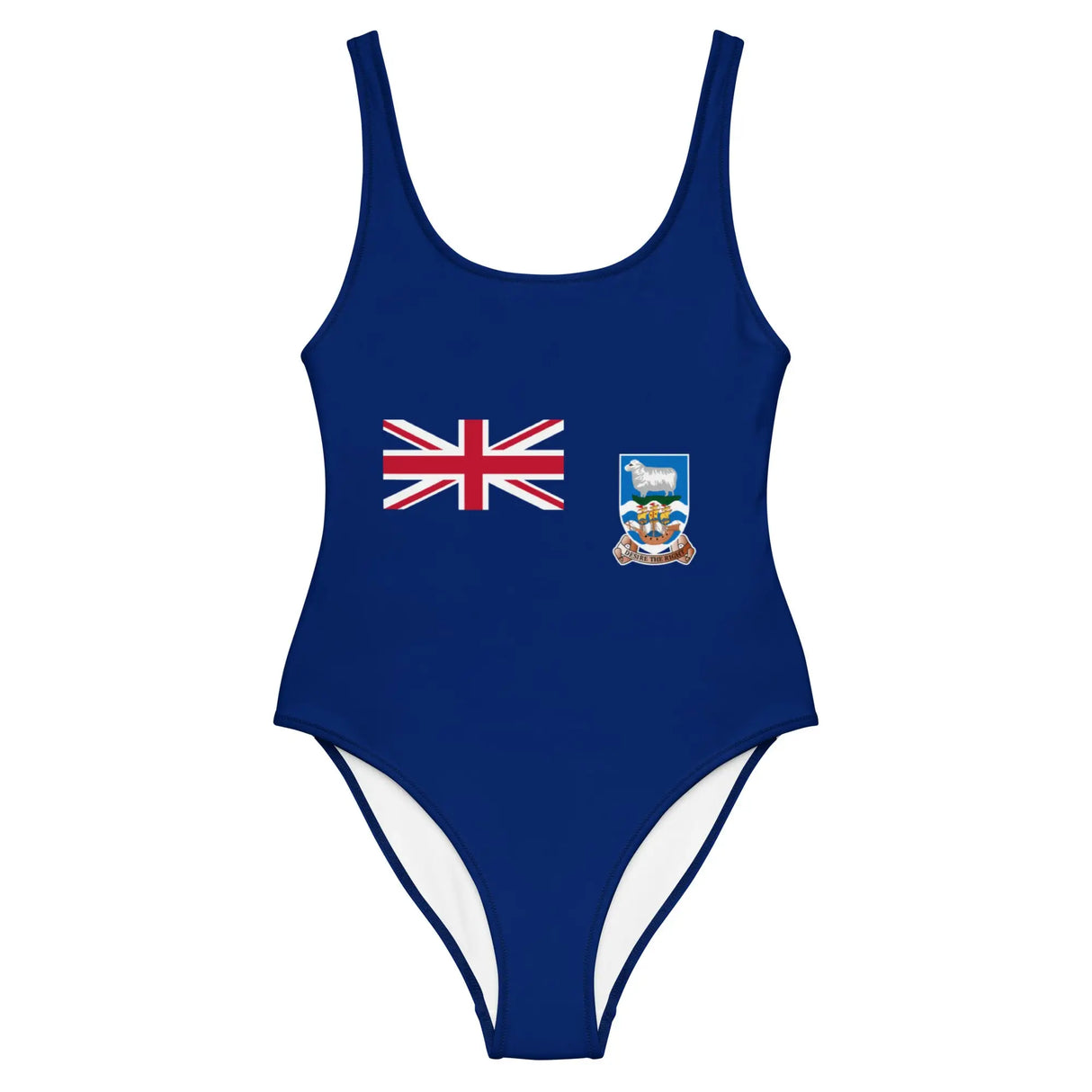 Maillot de bain femme drapeau îles malouines coupe brésilienne