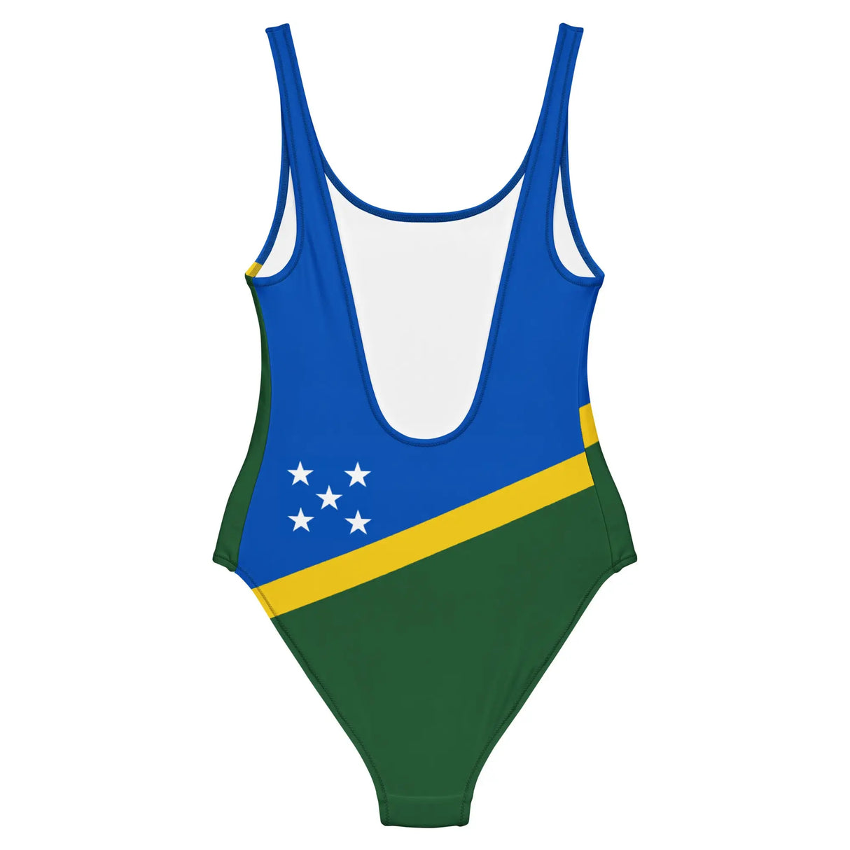 Maillot de bain femme drapeau îles salomon coupe brésilienne