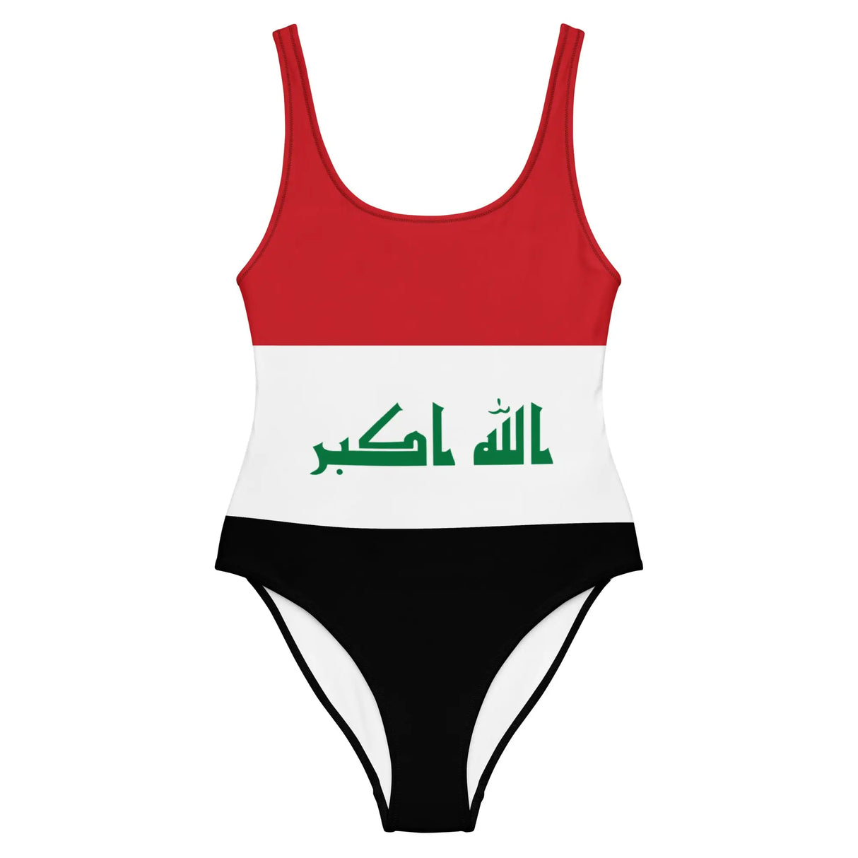 Maillot de bain femme drapeau irak coupe brésilienne stylée