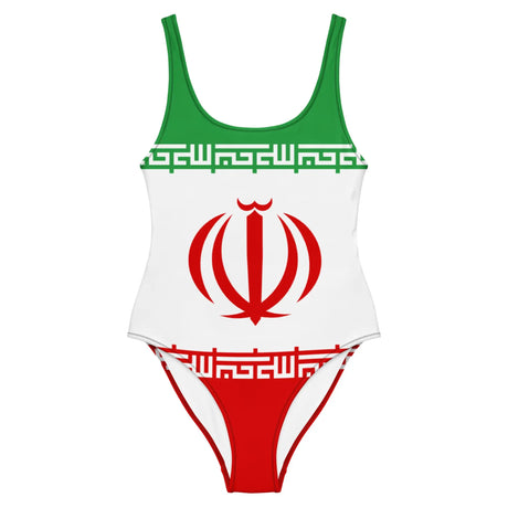 Maillot de bain femme drapeau iran coupe brésilienne