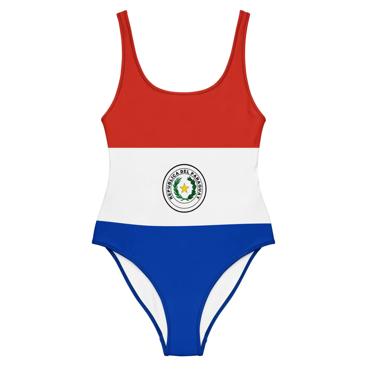 Maillot de bain femme drapeau paraguay coupe brésilienne