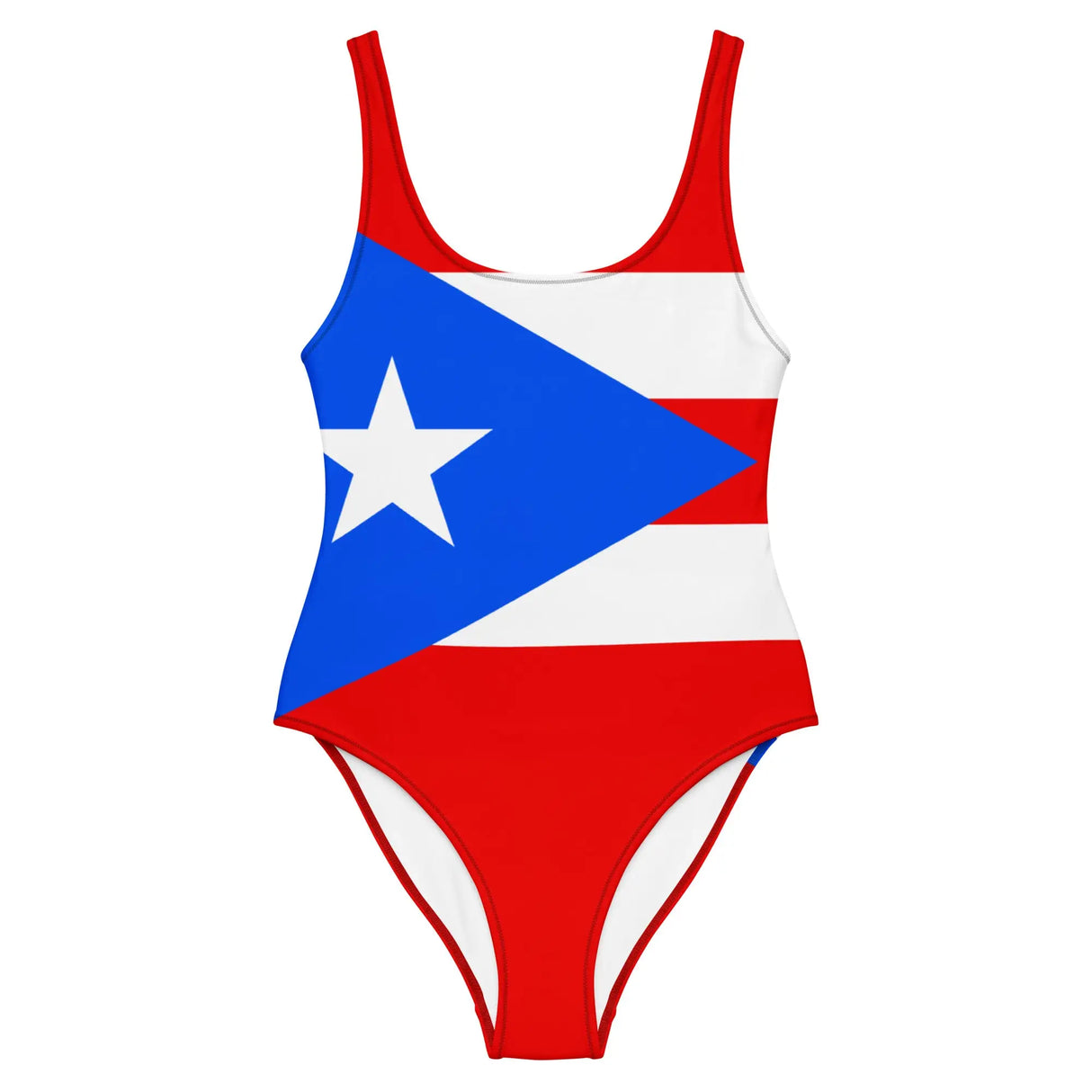 Maillot de bain femme drapeau porto rico coupe brésilienne