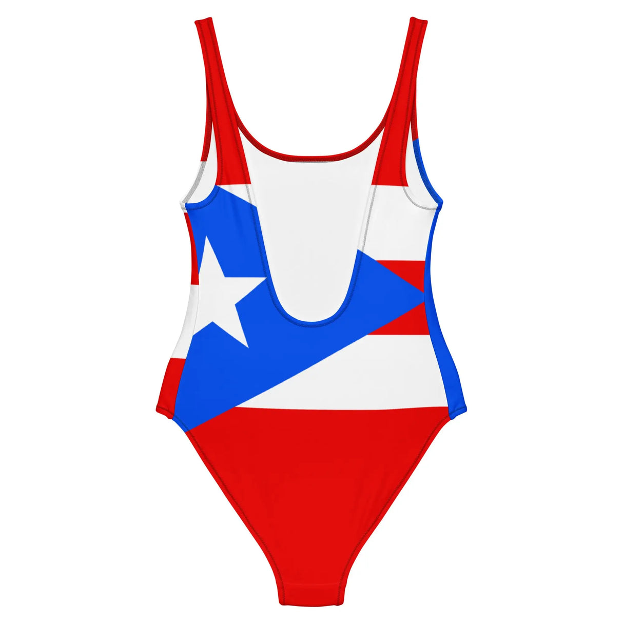 Maillot de bain femme drapeau porto rico coupe brésilienne