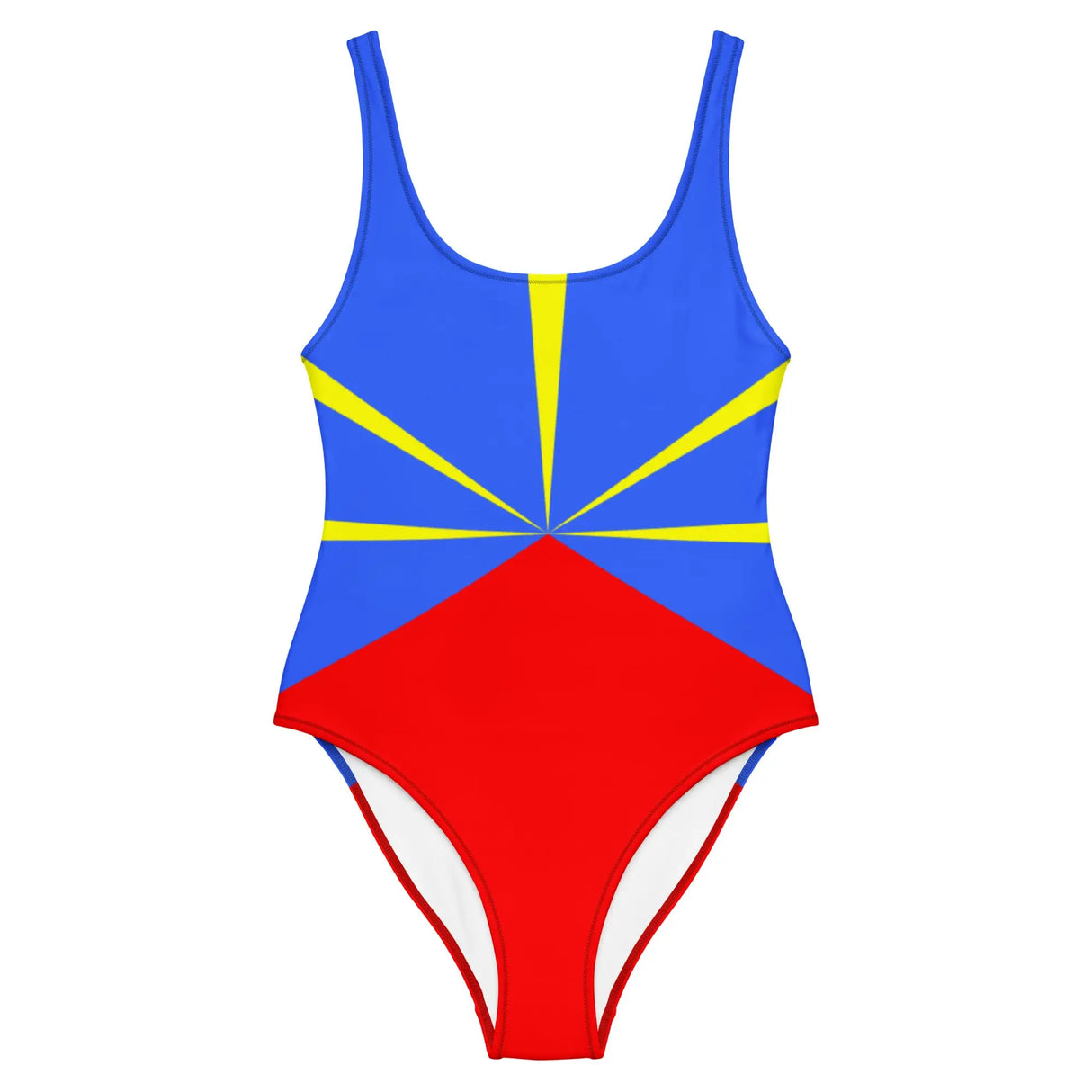 Maillot de bain femme drapeau réunion coupe brésilienne