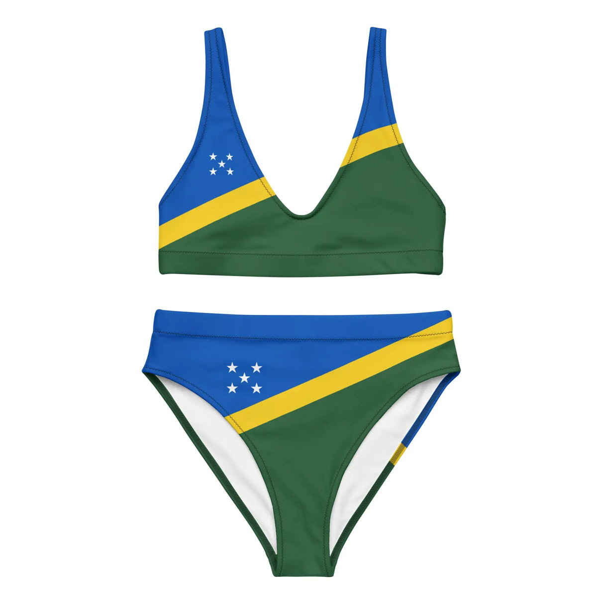 Maillot de bain femme îles salomon polyester recyclé