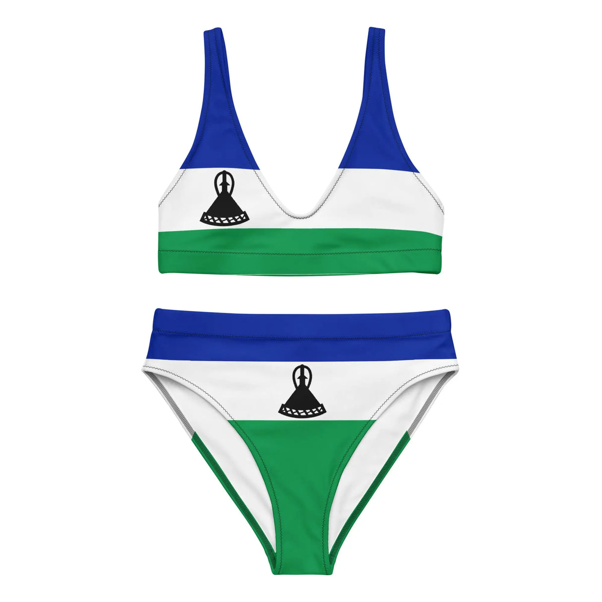 Maillot de bain femme lesotho tissu us polyester recyclé