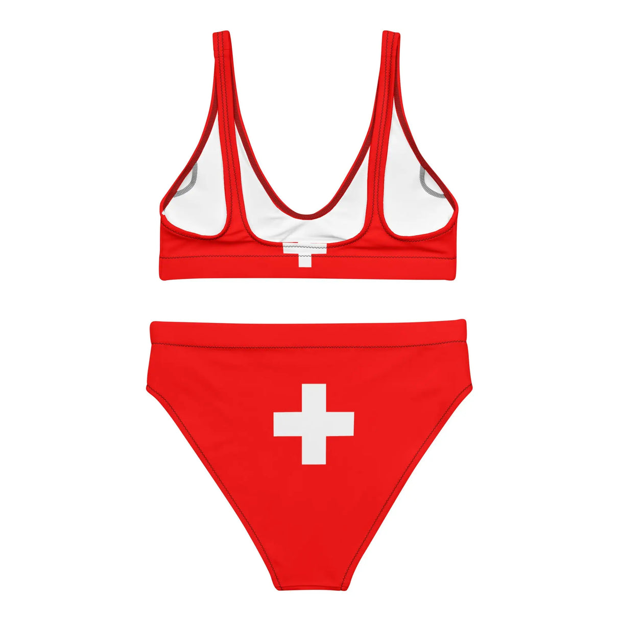 Maillot de bain femme suisse polyester recyclé protection uv