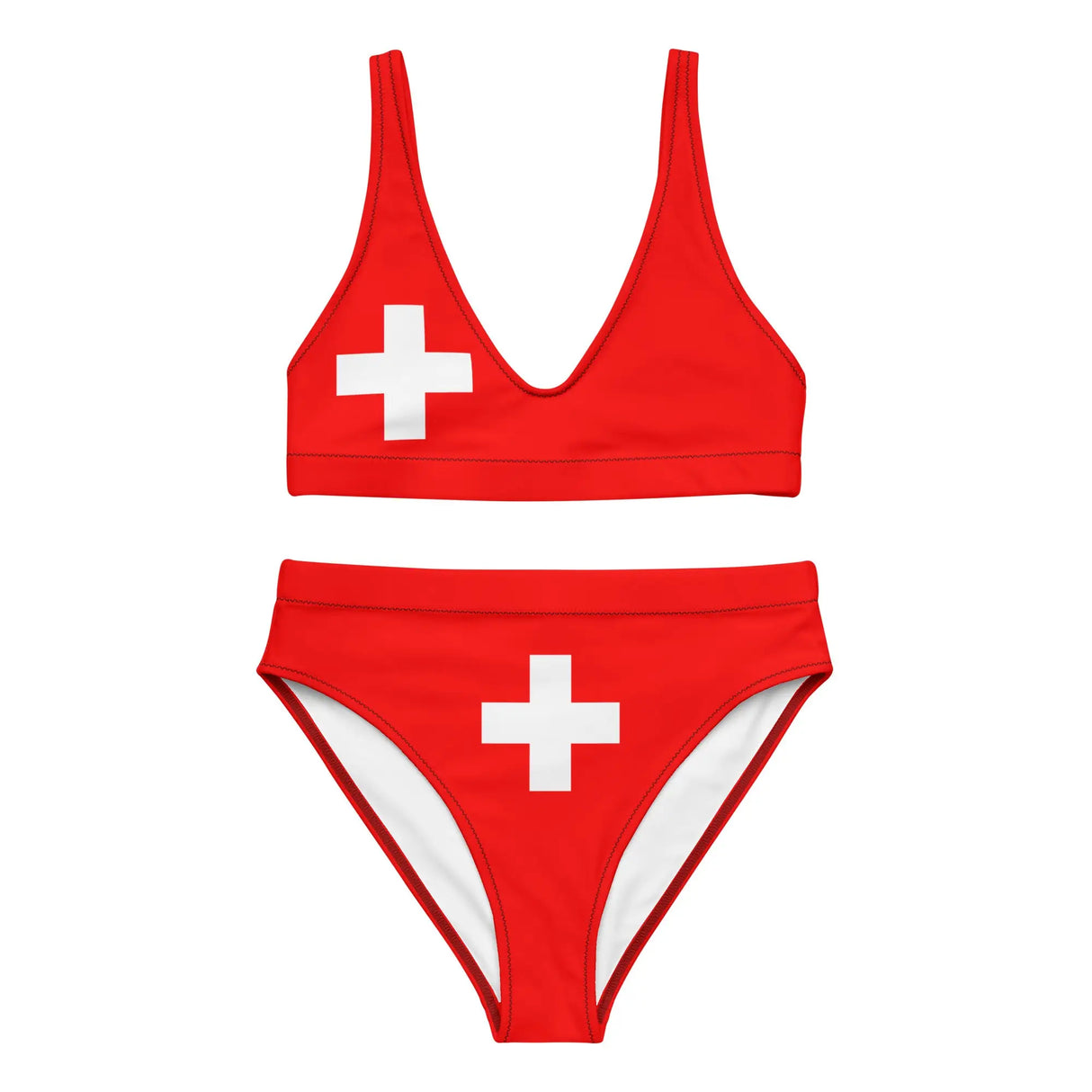 Maillot de bain femme suisse polyester recyclé protection uv