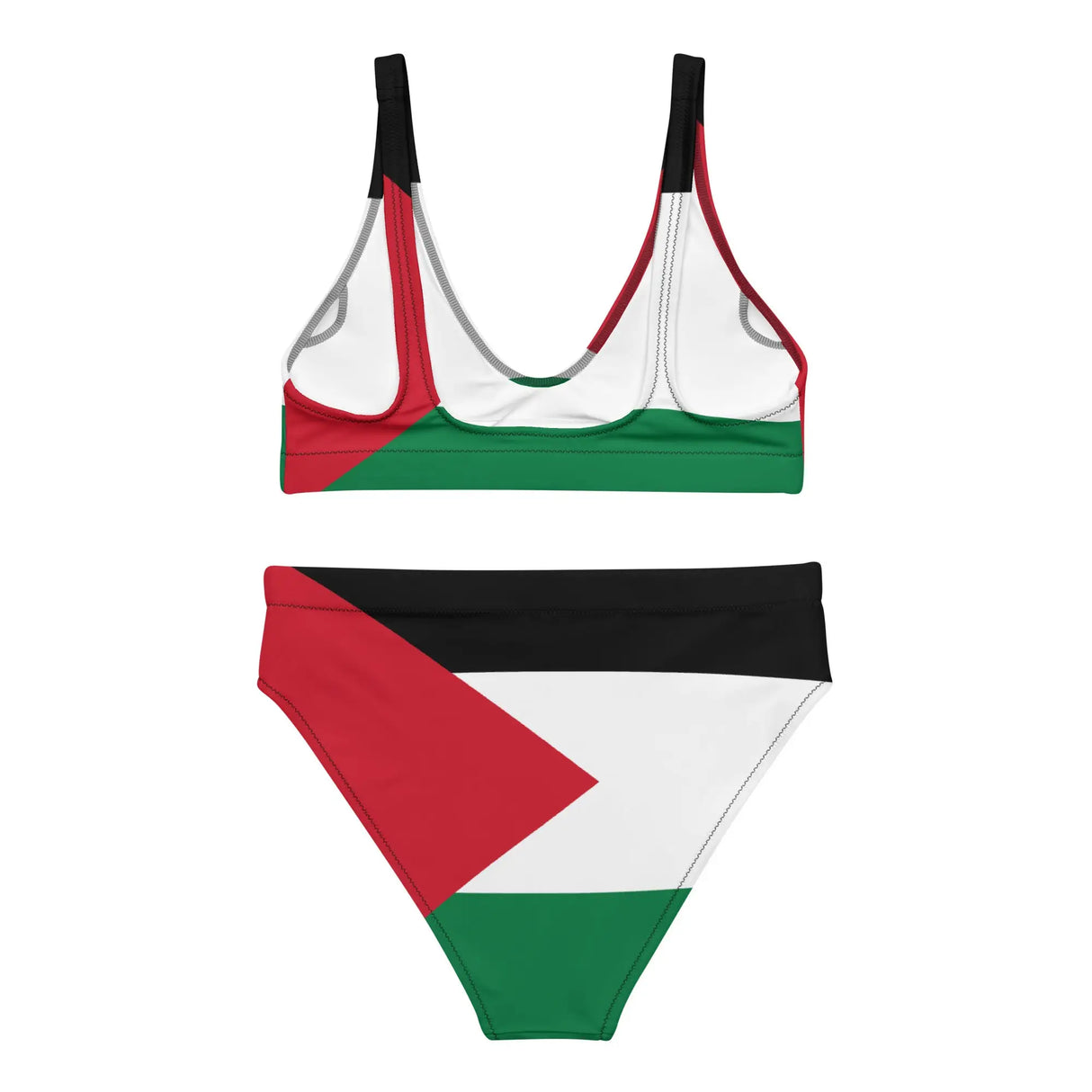 Maillot de bain palestine tissu usa en polyester recyclé
