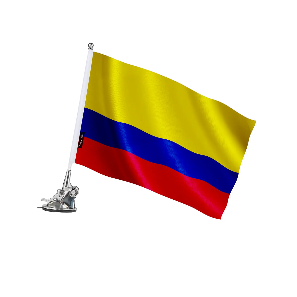 Mât à ventouse colombie polyester acier inoxydable