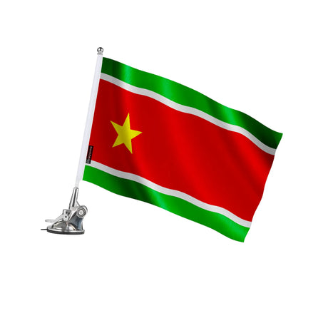 Mât à ventouse guadeloupe polyester acier inoxydable