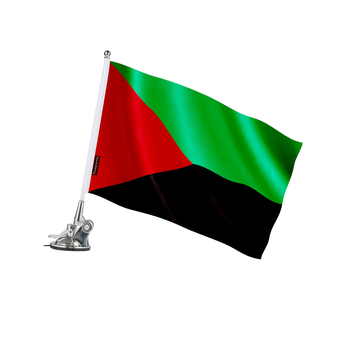 Mât à ventouse martinique polyester acier inoxydable