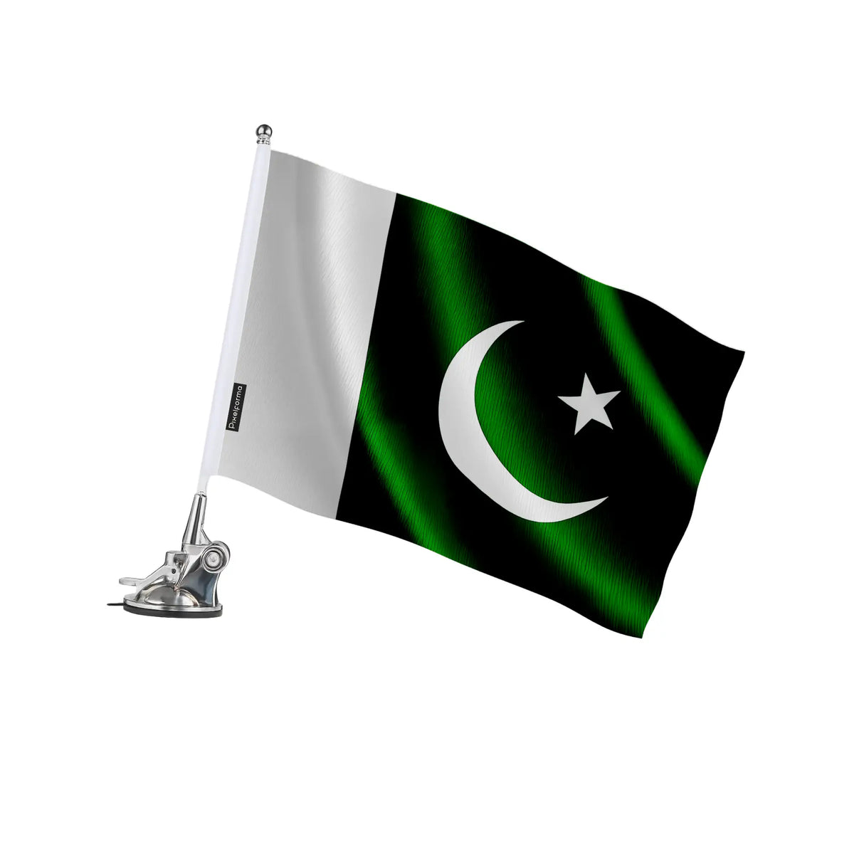 Mât à ventouse pakistan polyester acier inoxydable