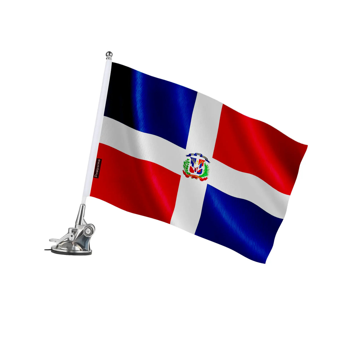 Mât à ventouse république dominicaine polyester inoxydable