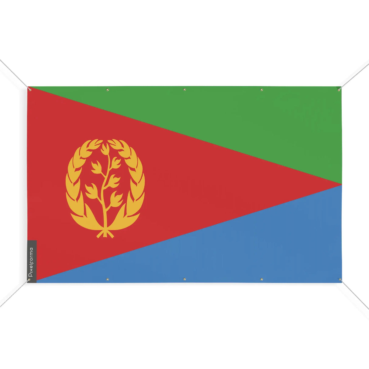 Mini drapeau érythrée en polyester résistant à l’extérieur