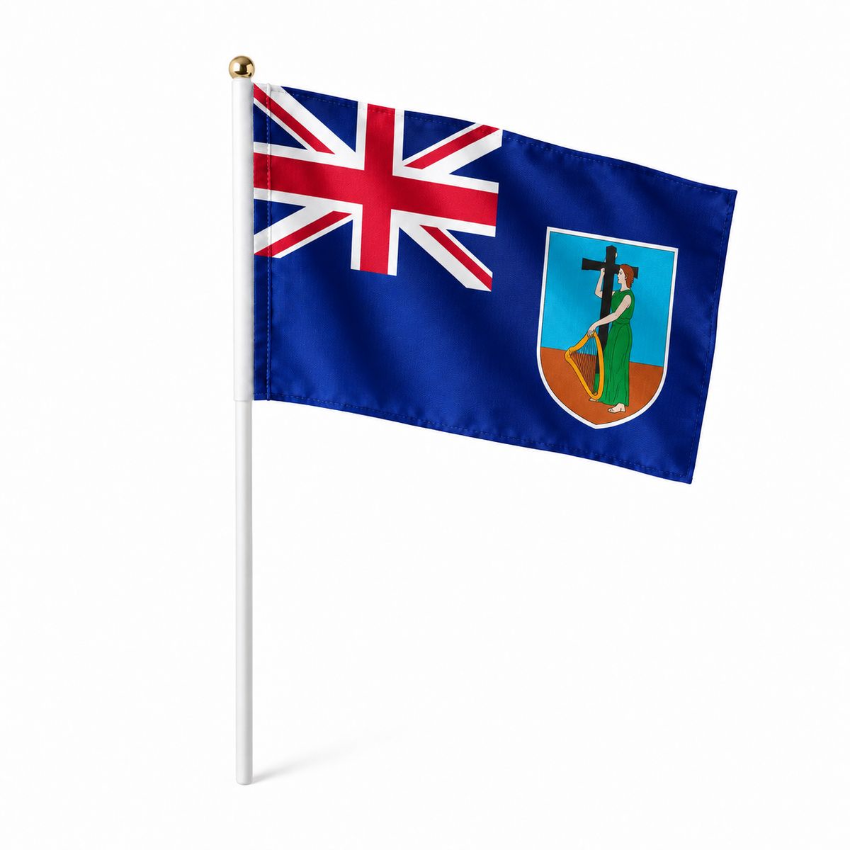 Mini drapeau Montserrat en polyester