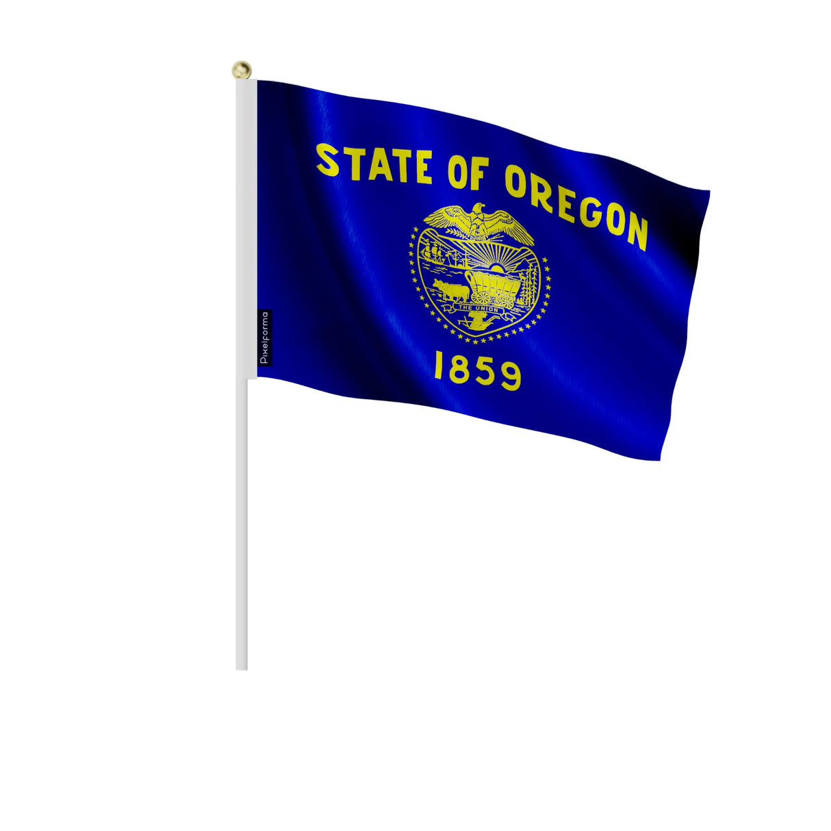 Mini drapeau oregon en polyester pour célébrations nationales
