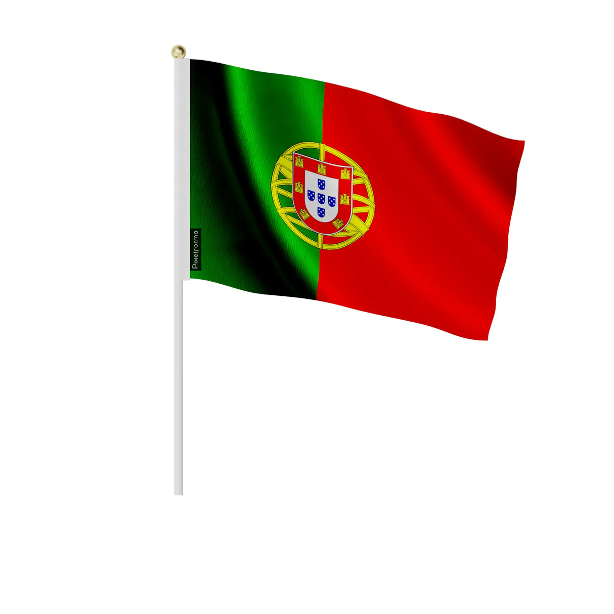 Mini drapeau portugal en polyester pour décoration festive