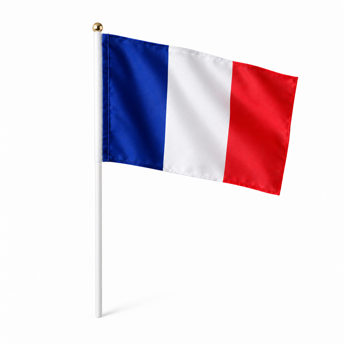Mini drapeau Saint-Martin réaliste en polyester
