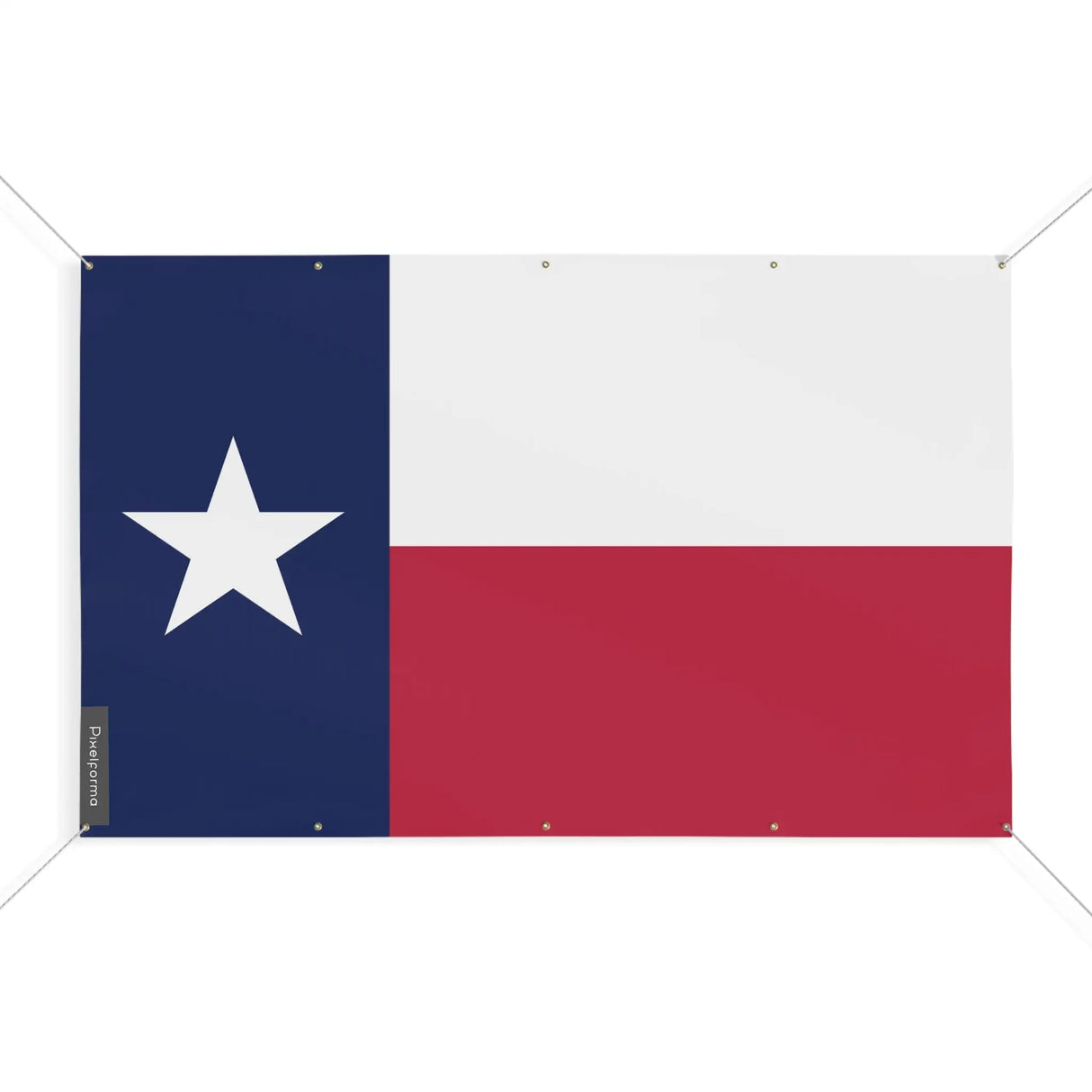 Mini drapeau texas en polyester résistant aux intempéries