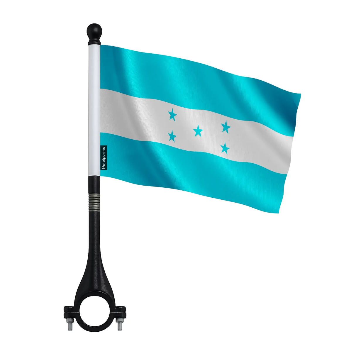 Mini drapeau vélo honduras officiel en polyester léger