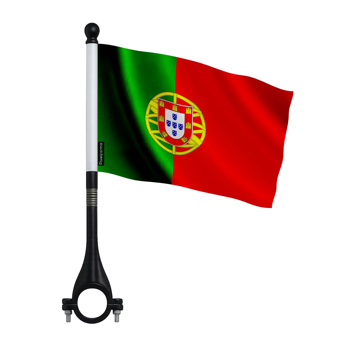Mini drapeau vélo portugal en polyester léger