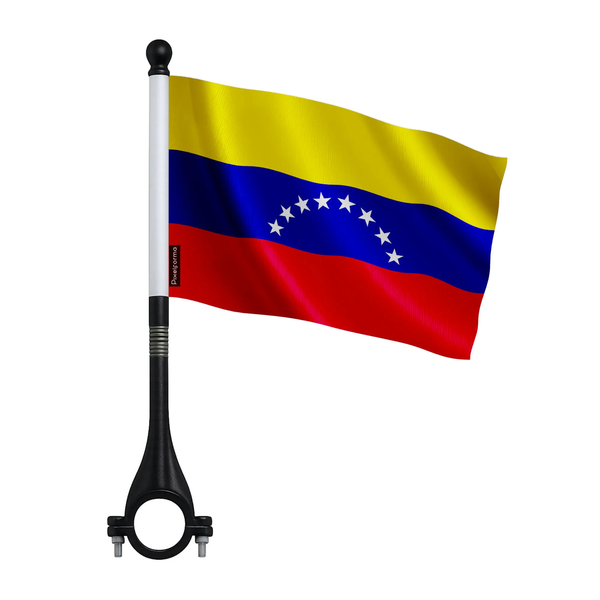 Mini drapeau vélo venezuela en polyester visibilité optimale