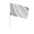 Mini drapeaux blanc france polyester pour célébrations nationales