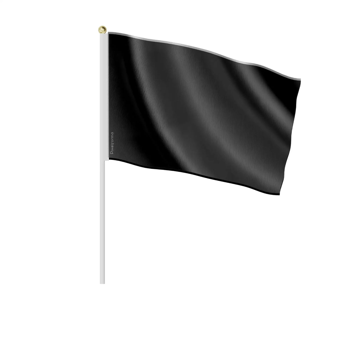 Mini drapeaux noir france en polyester pour célébrations