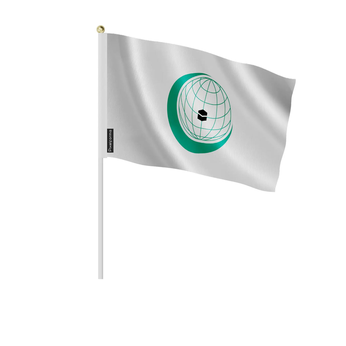 Mini drapeaux organisation de la coopération islamique polyester