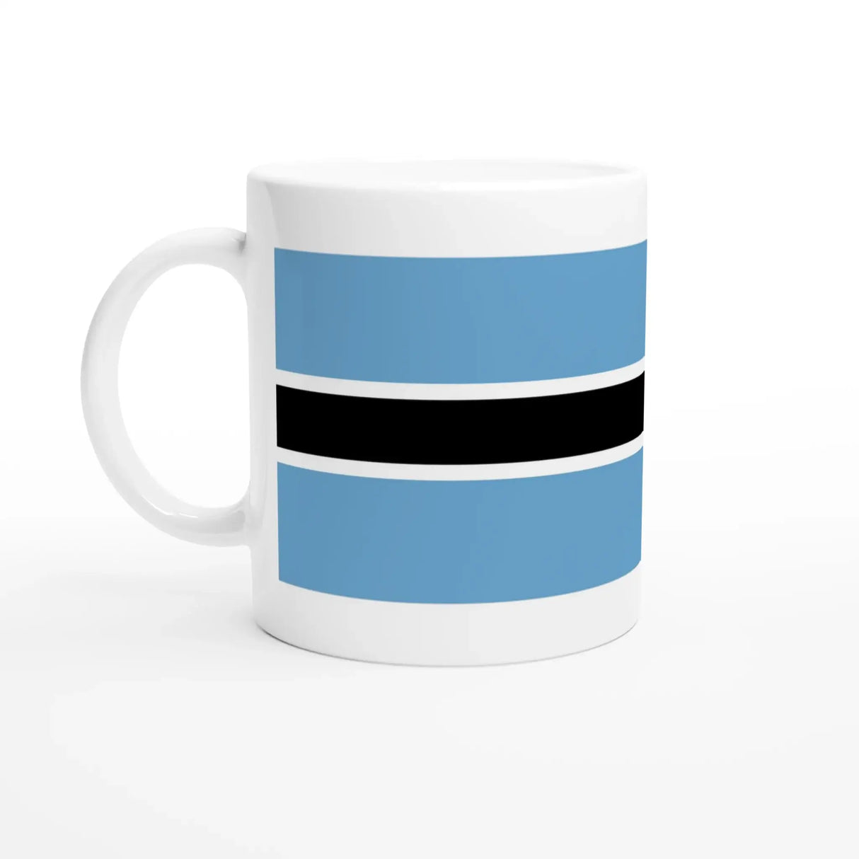 Mug drapeau botswana en céramique pour boissons chaudes