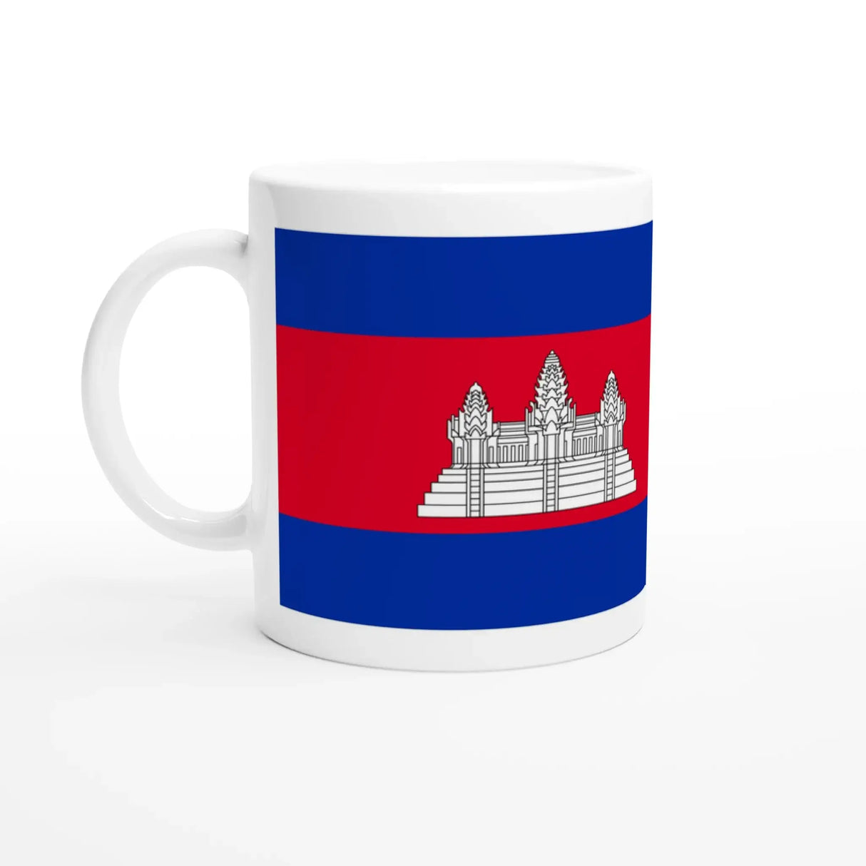 Mug drapeau cambodge en céramique pour boissons chaudes