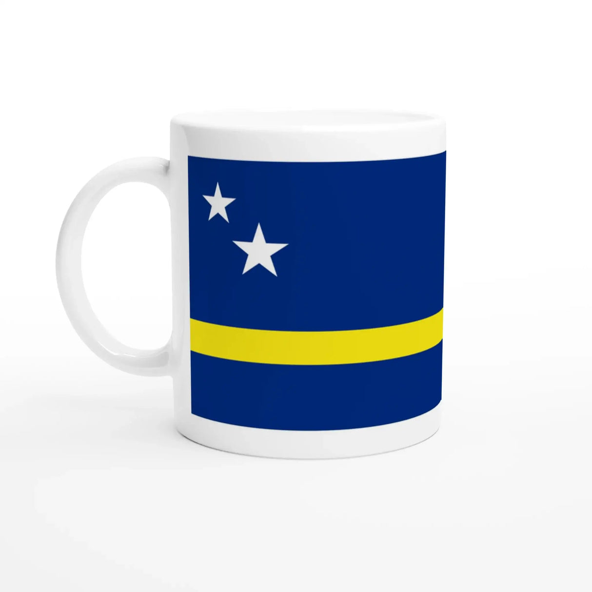 Mug drapeau curaçao céramique pour boissons chaudes
