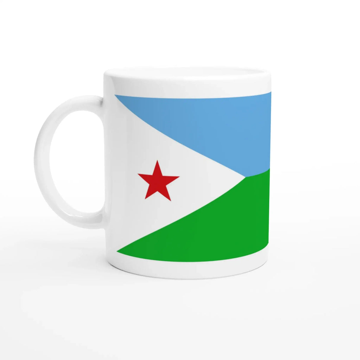 Mug drapeau djibouti en céramique pour boissons chaudes