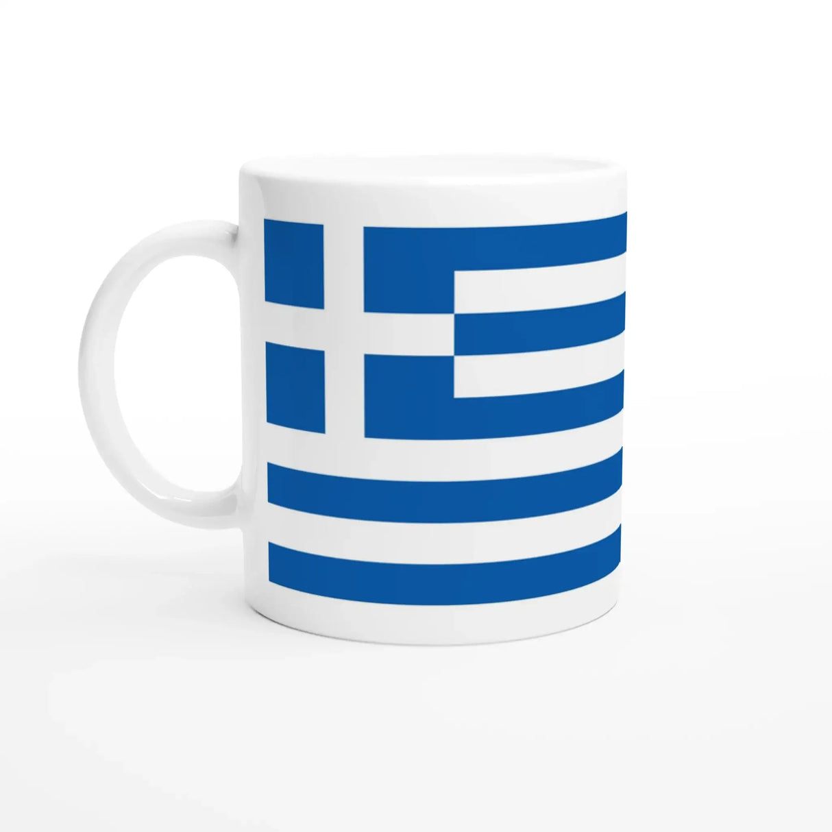 Mug drapeau grèce en céramique pour boisson chaude