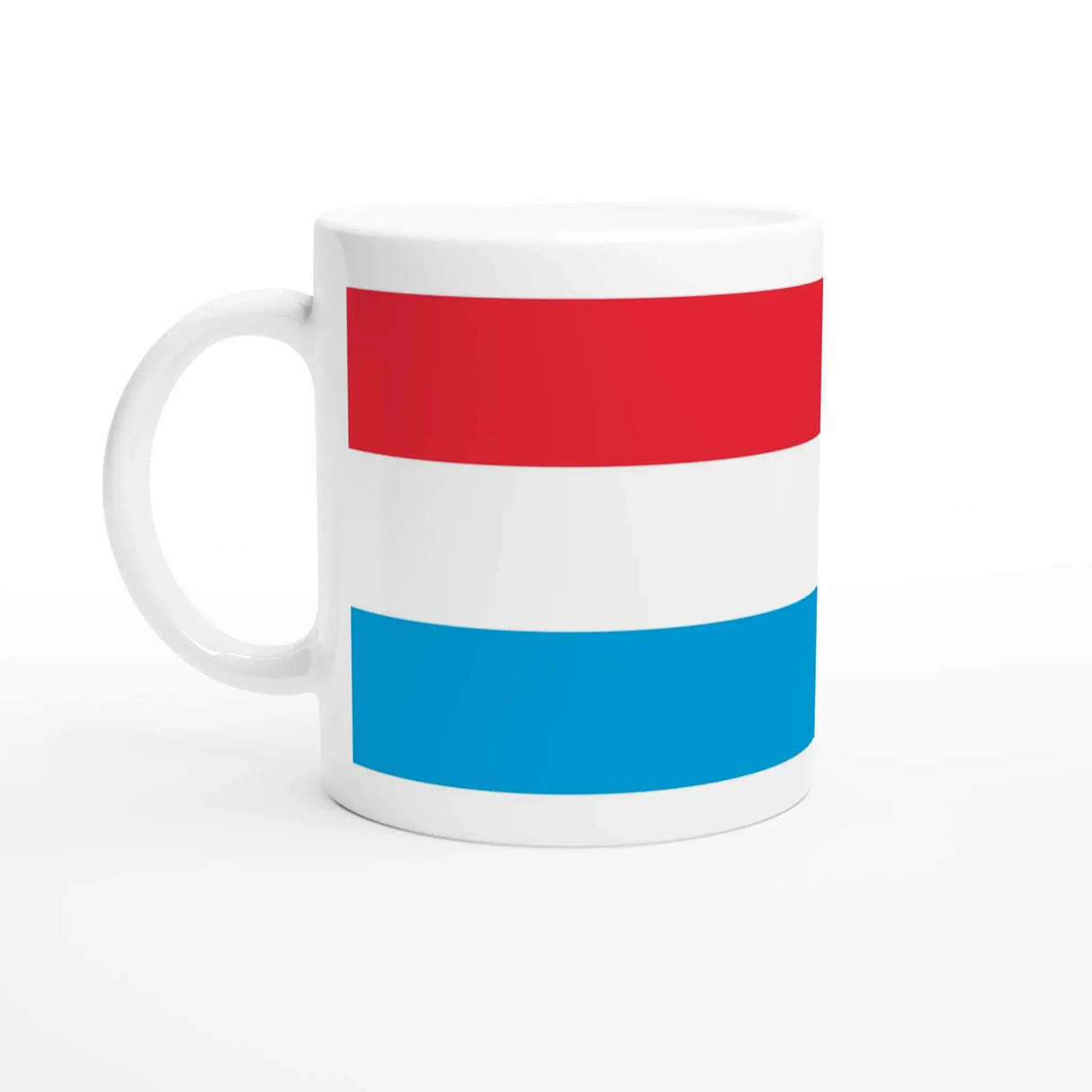 Mug drapeau luxembourg en céramique idéal boisson chaude