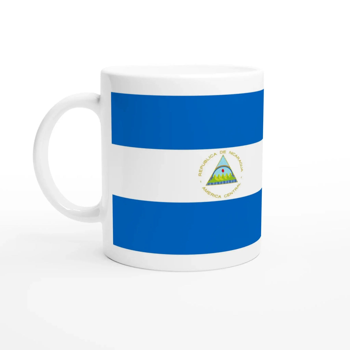 Mug drapeau nicaragua en céramique usage boisson chaud