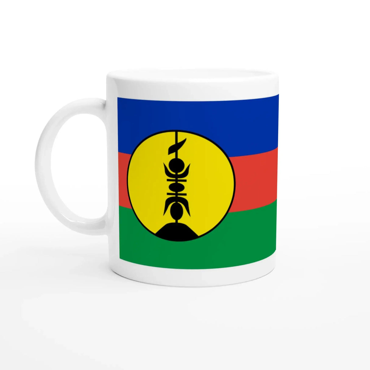 Mug drapeau nouvelle-calédonie céramique résistant
