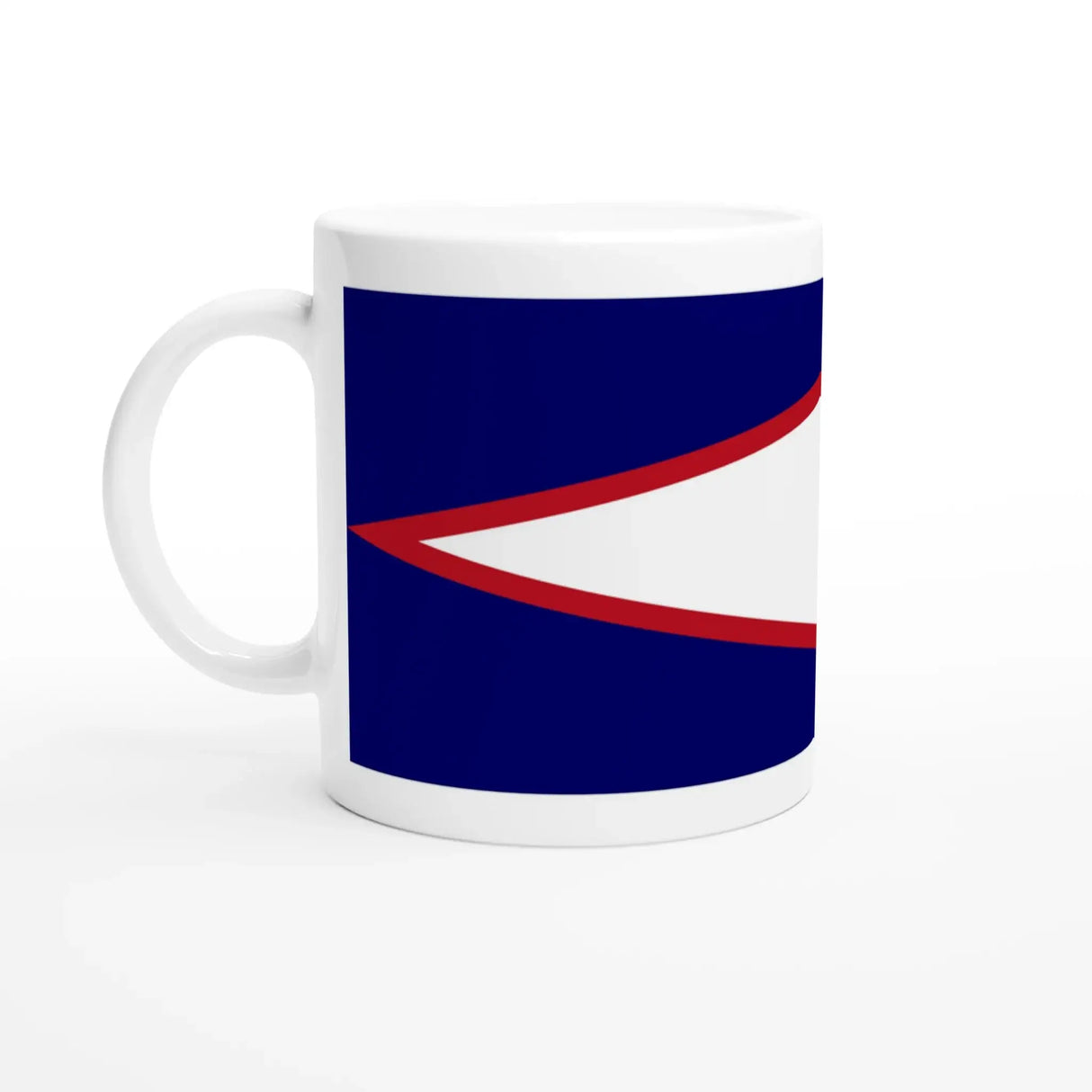 Mug drapeau samoa américaines en céramique résistant