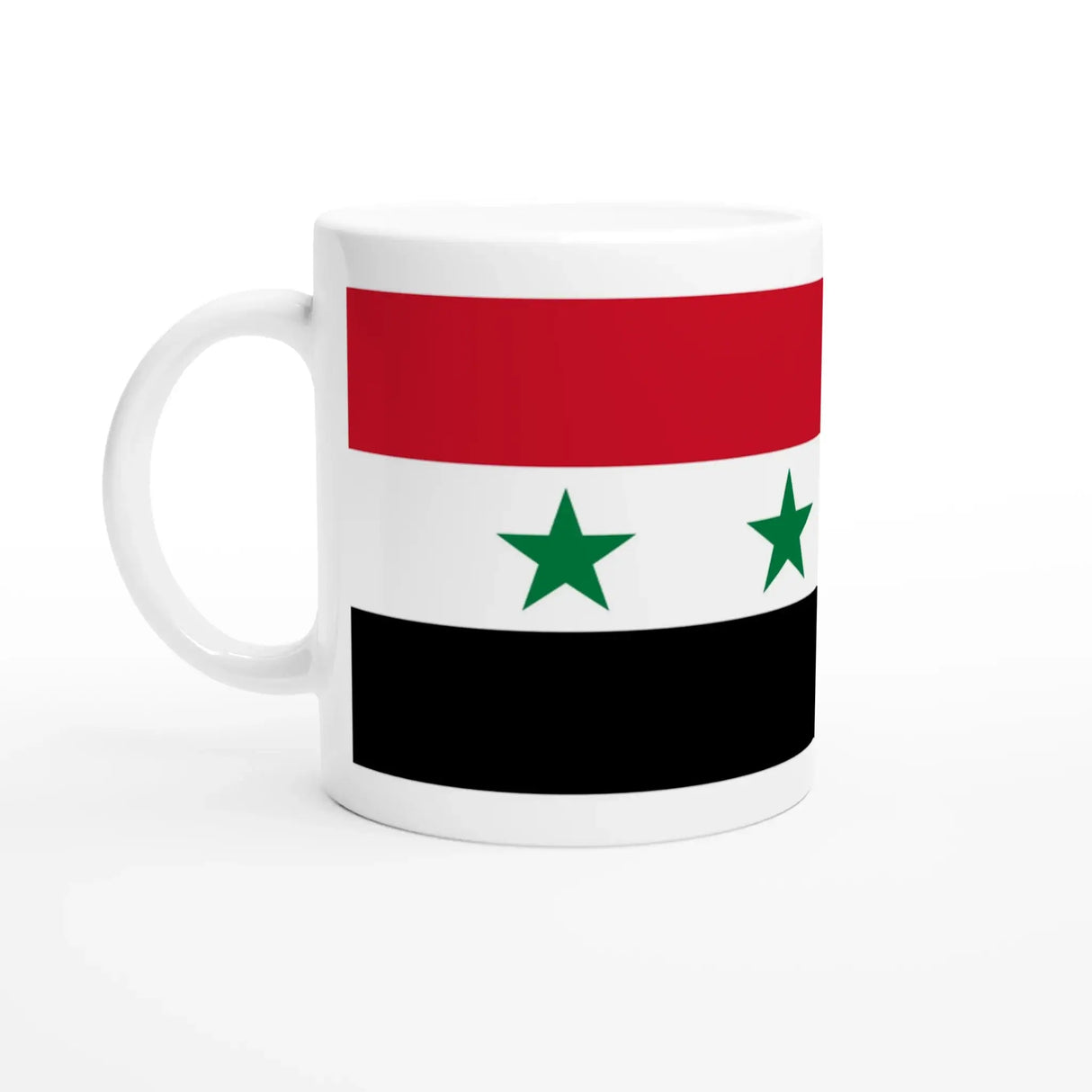Mug drapeau syrie céramique résistant pour boissons chaudes