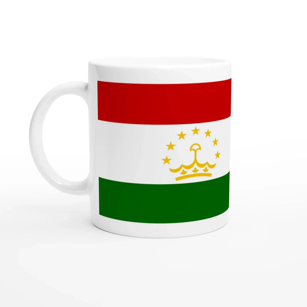 Mug drapeau tadjikistan en céramique pour boisson chaude