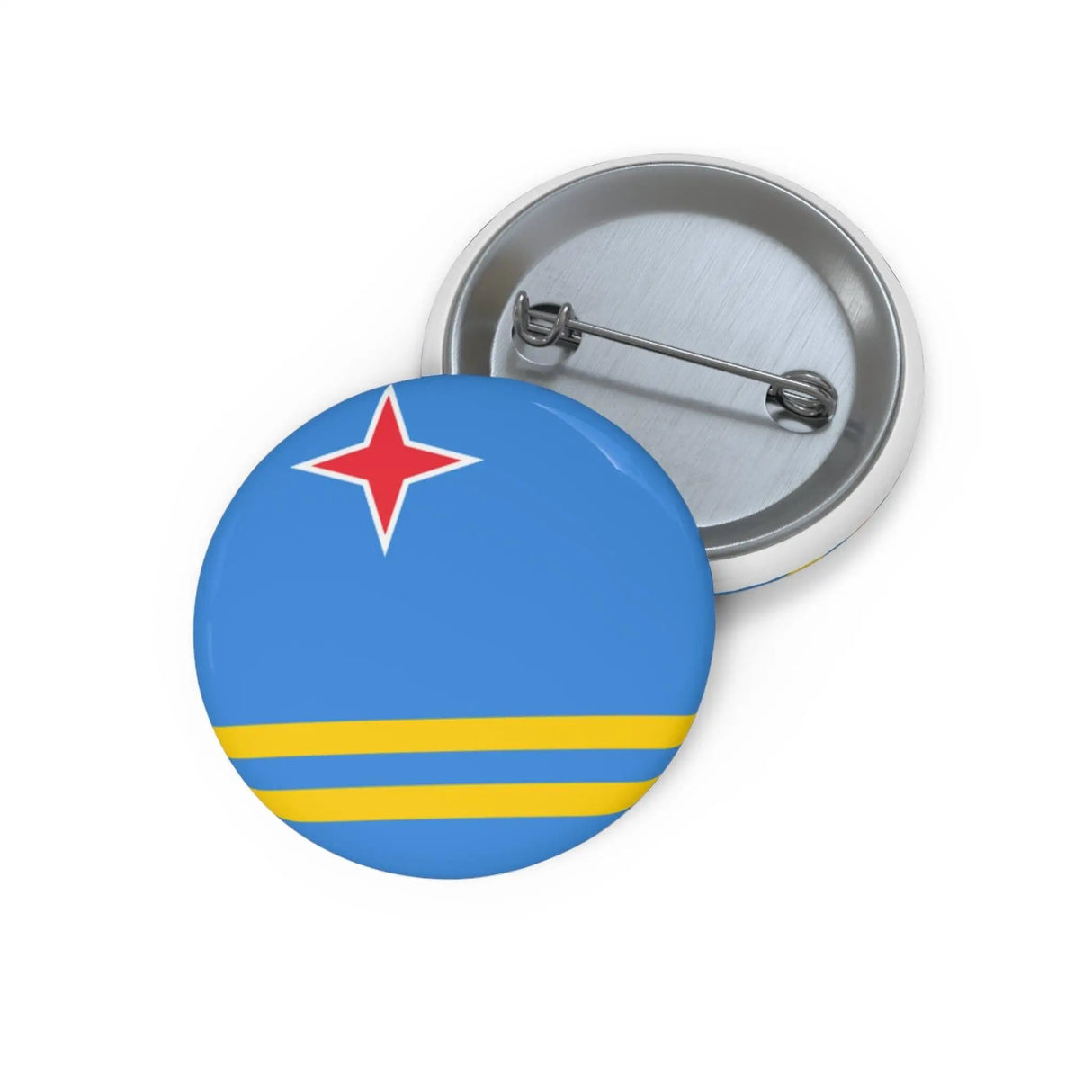 Pin drapeau aruba émail avec attache métal élégant