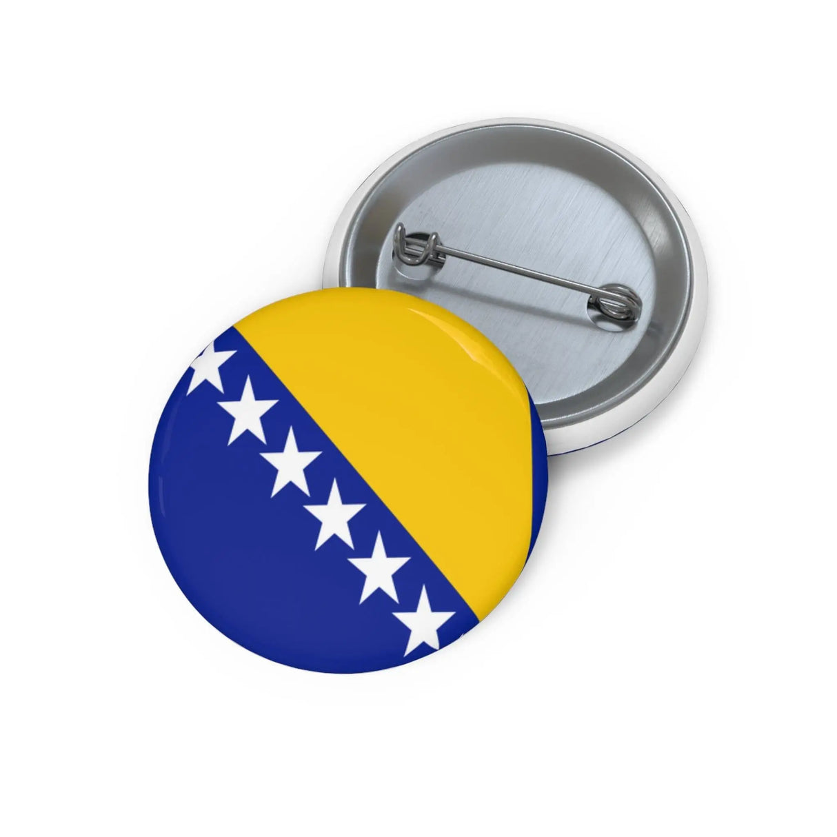 Pin’s drapeau bosnie-herzégovine émail attache métal