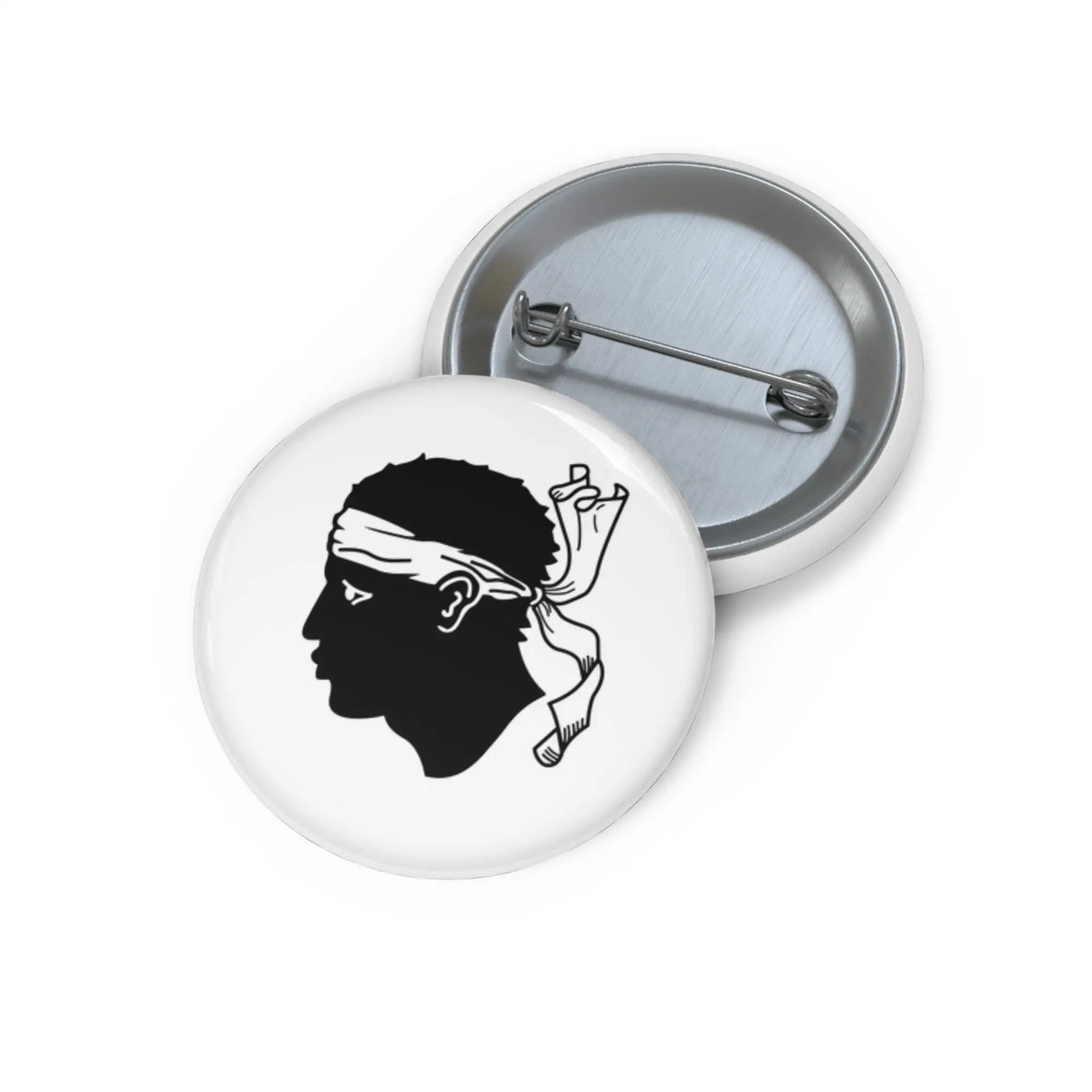 Pin’s drapeau corse émail attache métal élégant