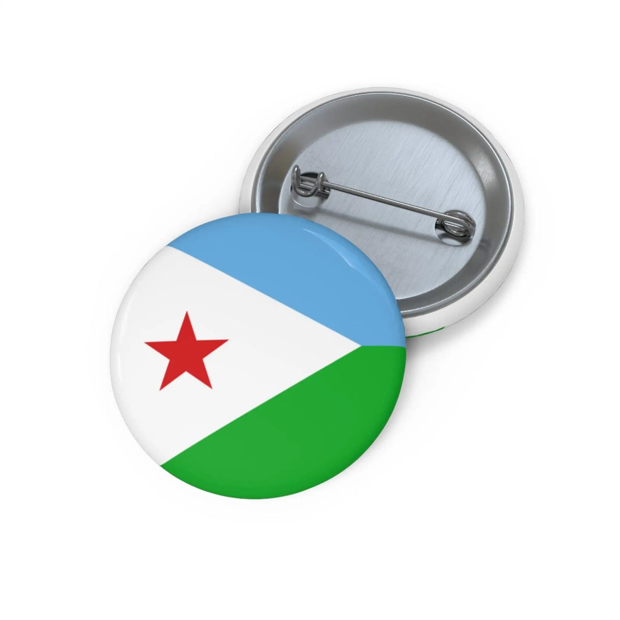 Pin’s drapeau djibouti émail attache métal élégant